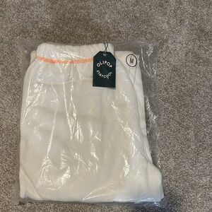 Women's White Sweatpants